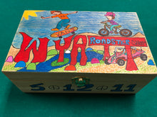 Load image into Gallery viewer, Happy Birthday Wyatt!  Skateboards, bicycles, and 4 wheel vehicles will never get old in your life.  Keep having fun!