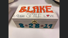 Load image into Gallery viewer, Happy Birthday Blake!  Laugh, love, and smile all day everyday!  I'm excited to watch you grow.