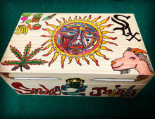 Load image into Gallery viewer, When I'm told that the receiver of this gift likes weed, Sublime, stoned goats, gardening, and the White Sox... Well, this is what you get!