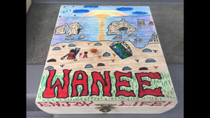 I'll never forget Wanee Festival; one of the greatest environments I've ever stepped foot.  Long live the Allman Brothers.  This particular drawing is based on a photo I took watching the sunset in Portugal.  It was sold to the perfect Wanee traveler.  Enjoy Life everybody!