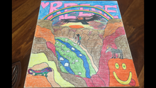 Load image into Gallery viewer, My little cousin Reese lives near the Grand Canyon.  This became my little tribute to her.  Cheers Reese